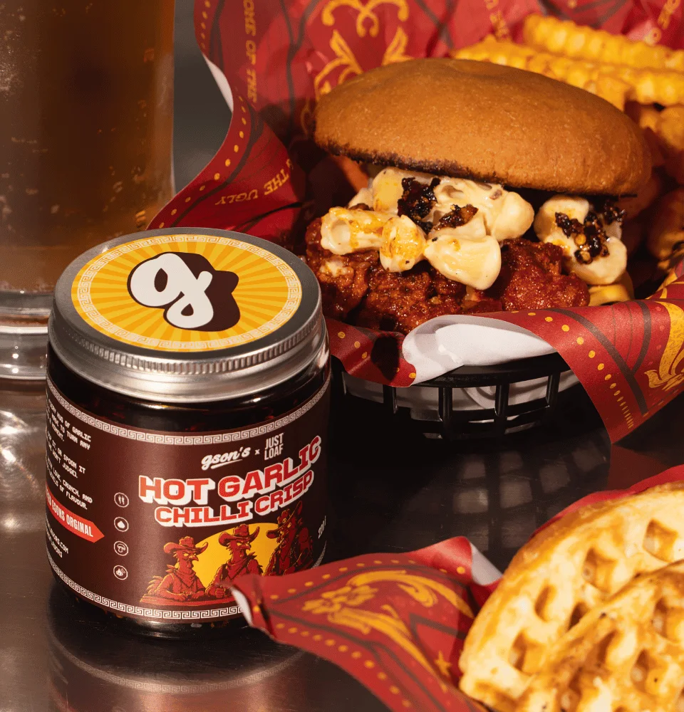 LIMITED DROP GSONS X JUST LOAF HOT GARLIC CHILLI CRISP - Image 2