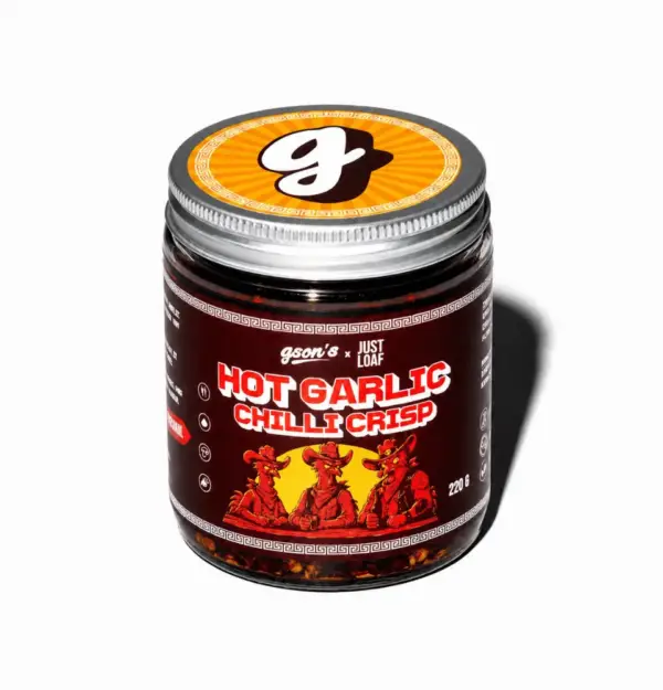LIMITED DROP GSONS X JUST LOAF HOT GARLIC CHILLI CRISP