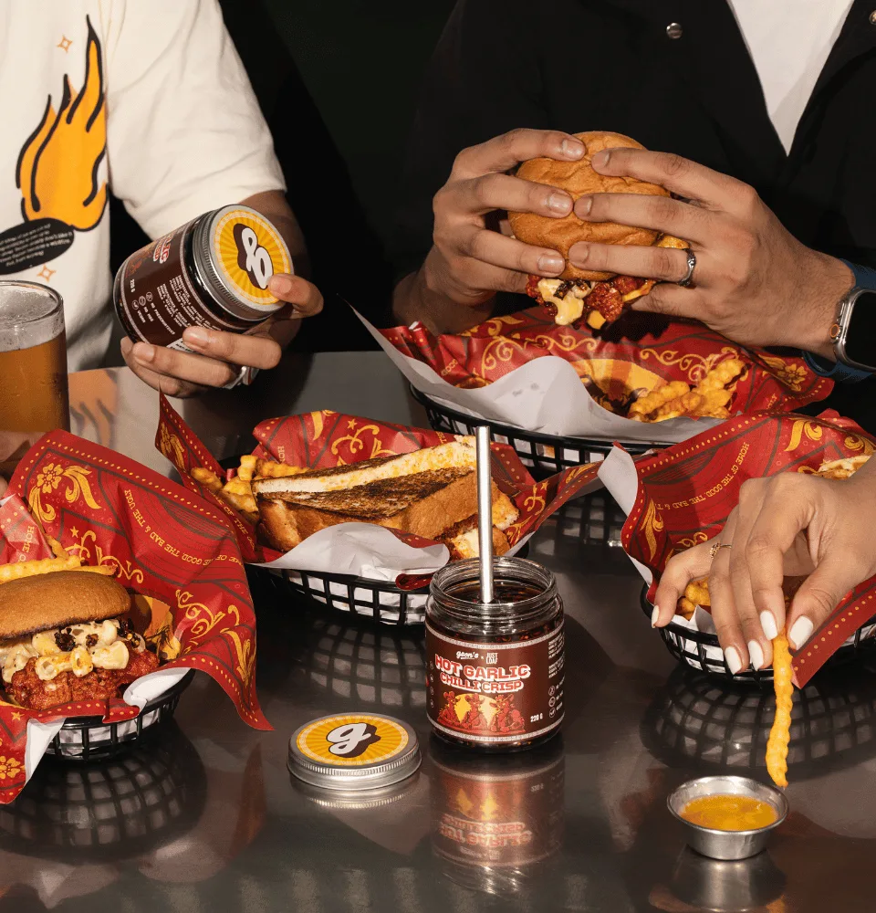 LIMITED DROP GSONS X JUST LOAF HOT GARLIC CHILLI CRISP - Image 3